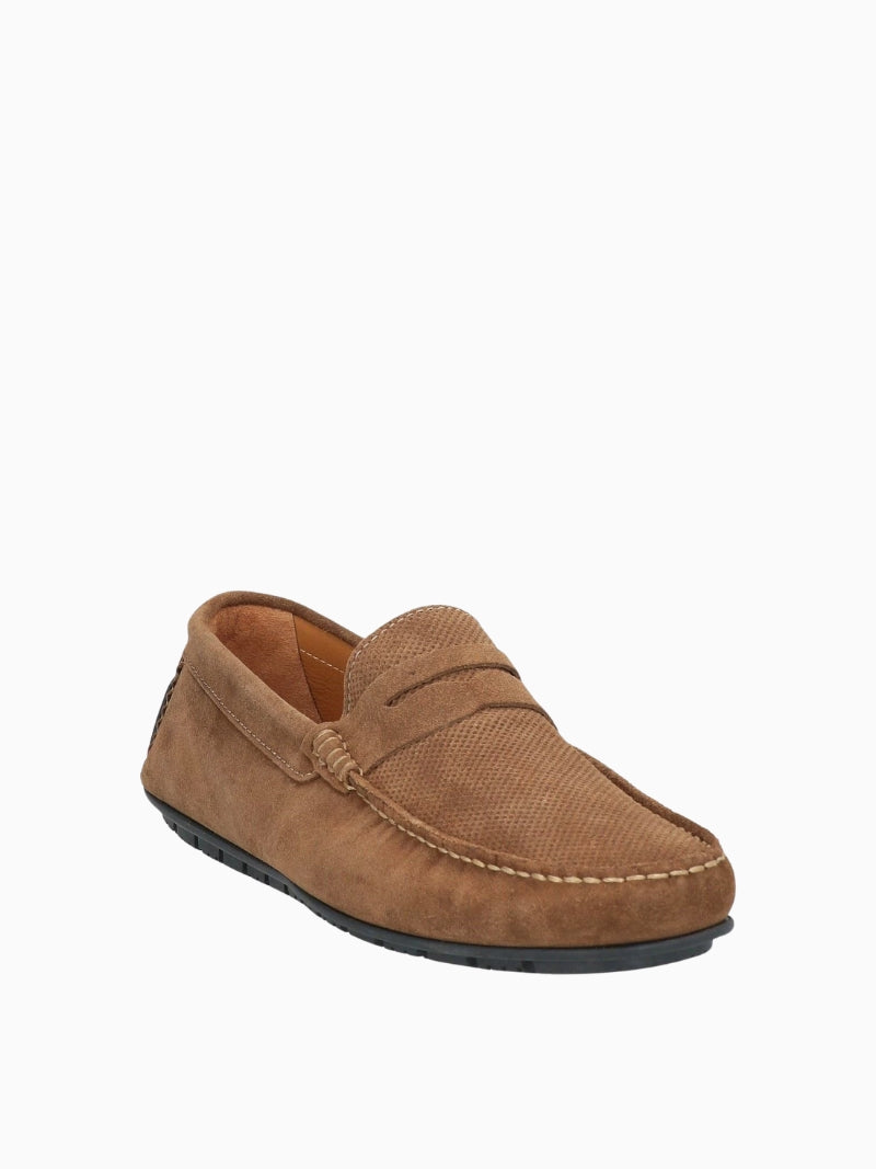 Brown Boat Suede loafers
