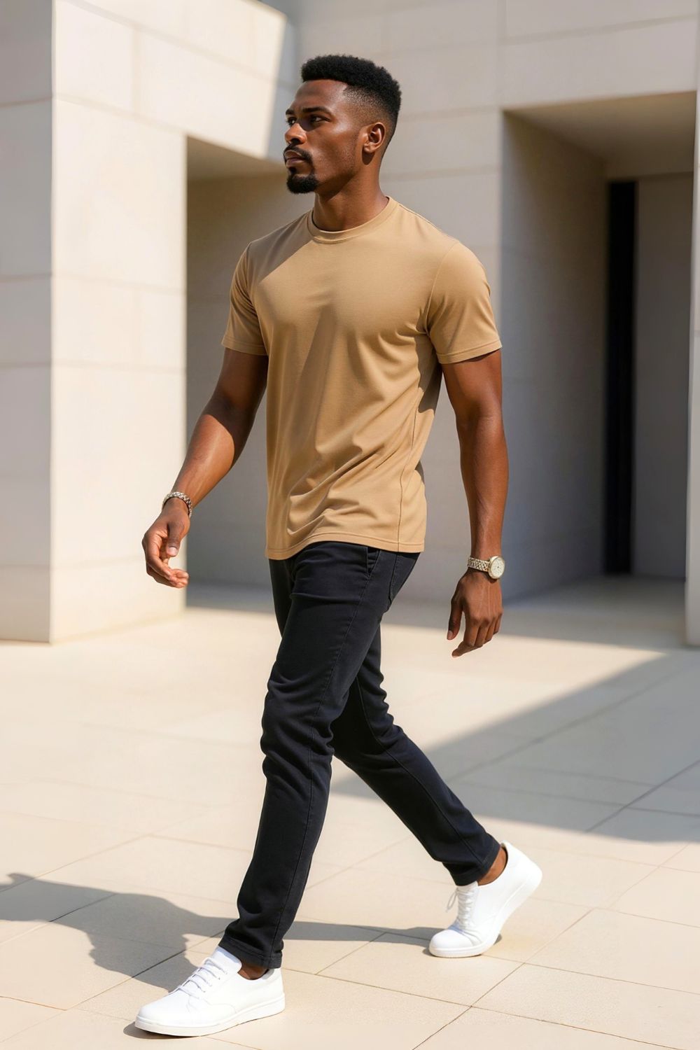 The Basic Taupe T-Shirt