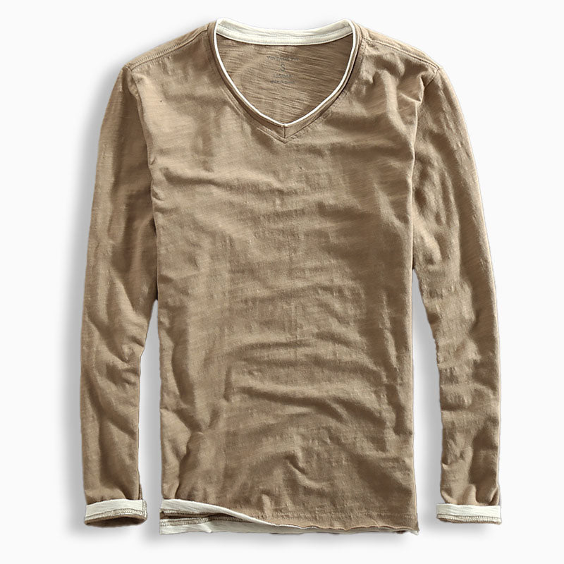 Kaito Cotton Long Sleeve Shirt