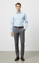 Men’s Slim-Fit Tailored Pants – Classic Stretch