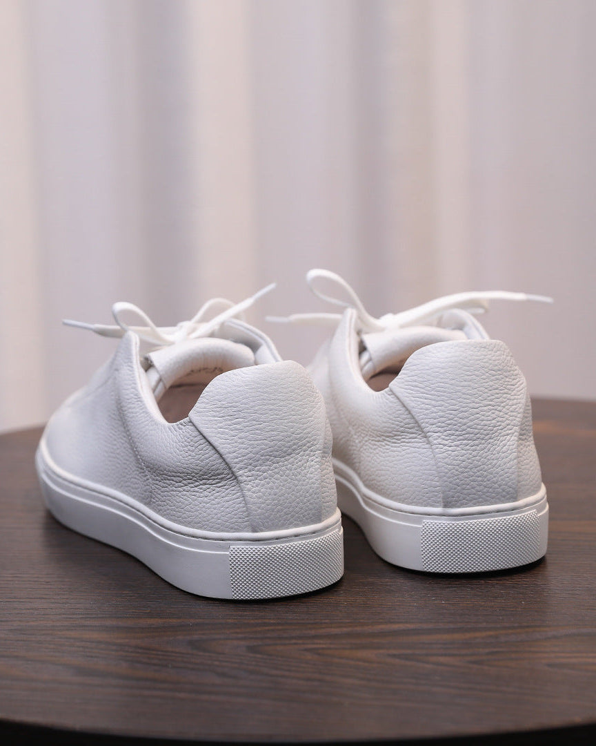 The Softey Pebble Leather Sneakers