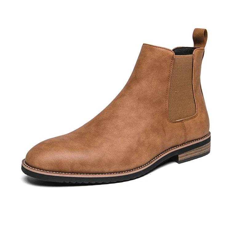 Roberto Marino Leather Chelsea Boots