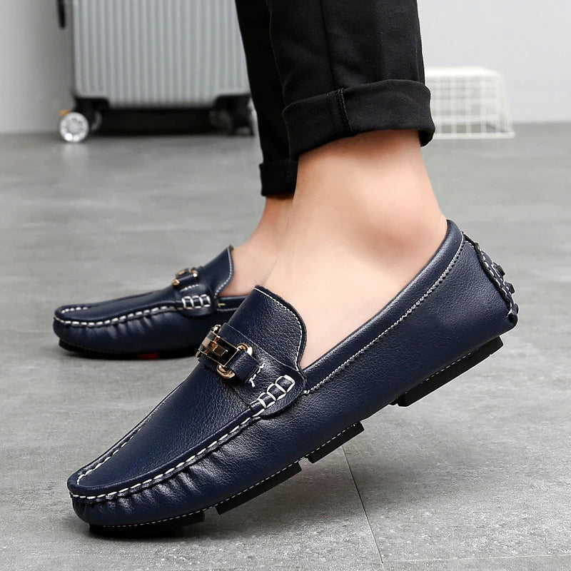 Roberto Marino Leather Loafers