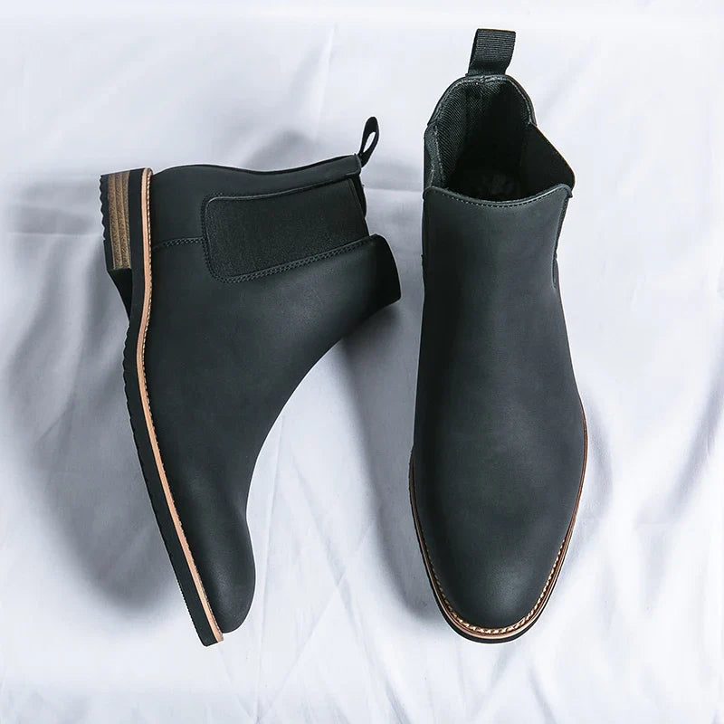 Roberto Marino Leather Chelsea Boots