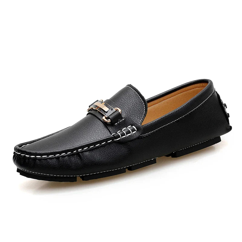 Roberto Marino Leather Loafers