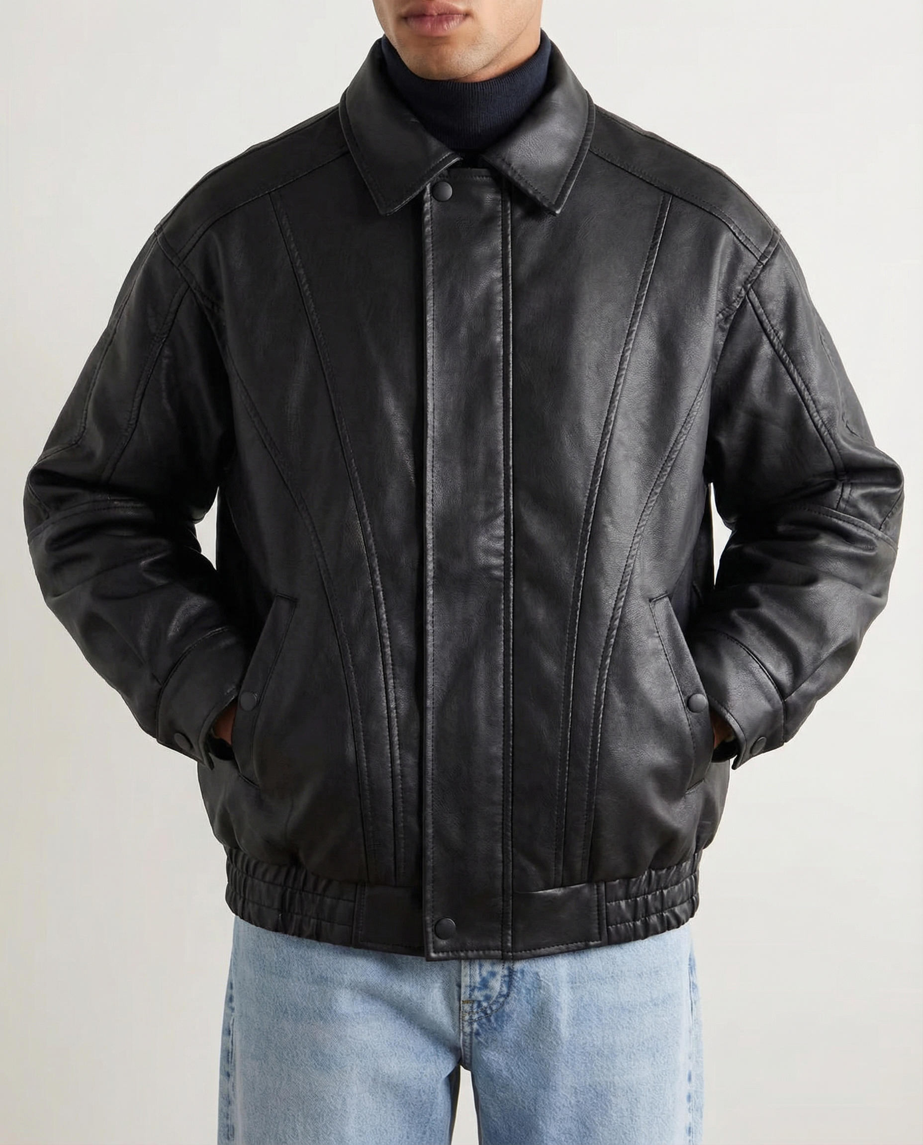 The Midnight Axis Leather Jacket