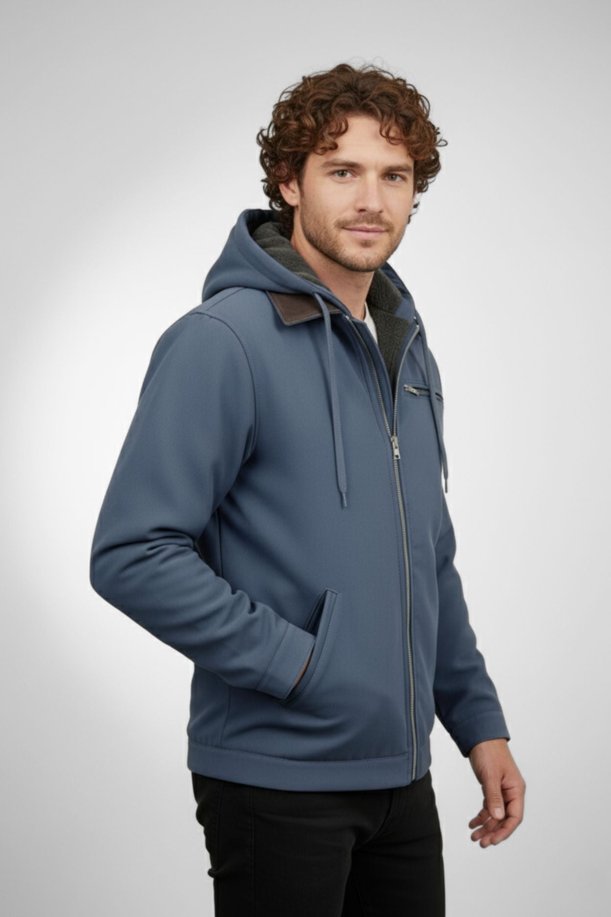 The Mathis Blue Jacket