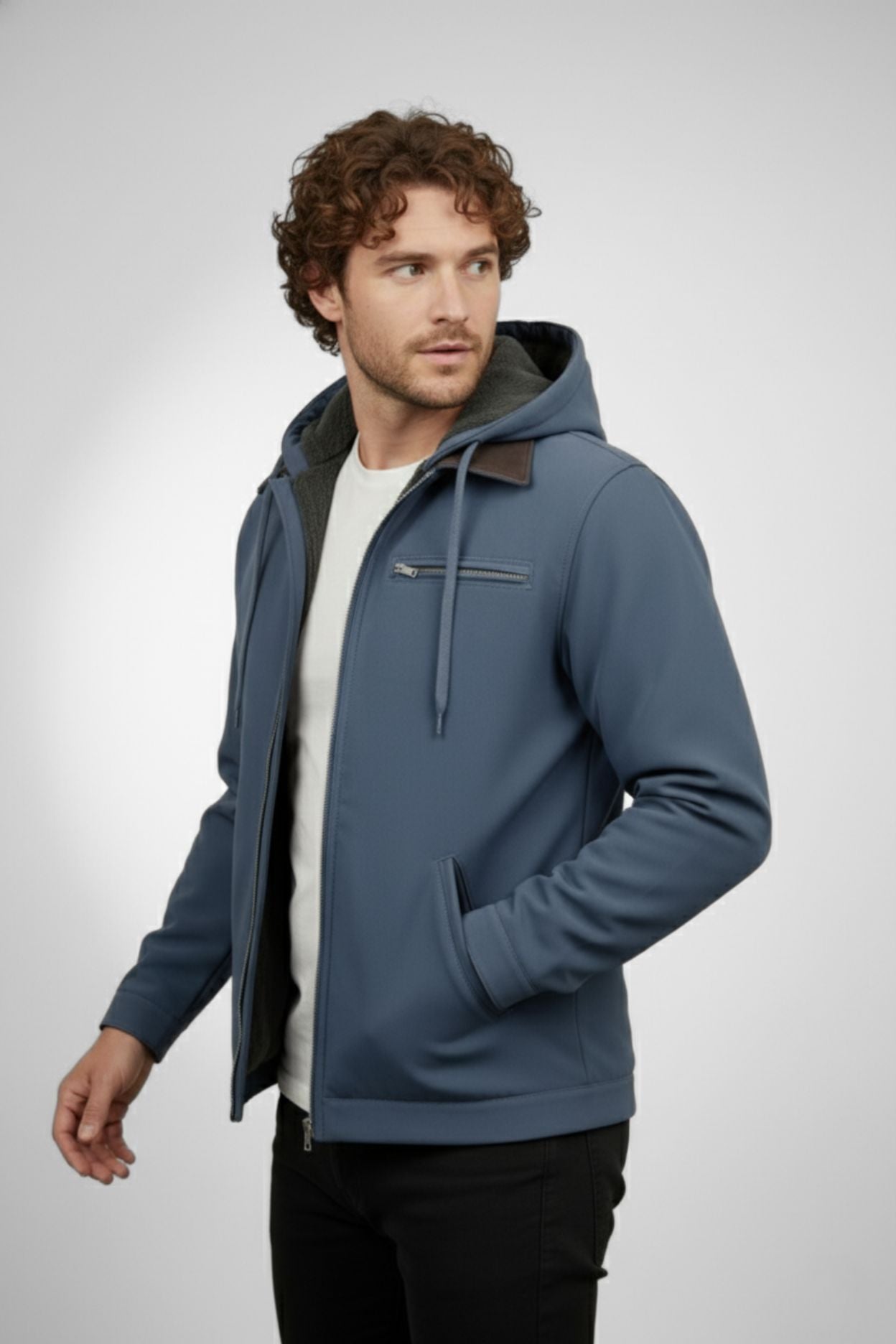 The Mathis Blue Jacket