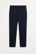 Men’s Cotton Lyocell Slim Fit Pants – Soft Stretch Business Casual Trousers